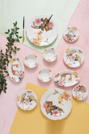 Madagascar 26 Piece Breakfast Serving Set for 6 Persons 153. 03. 08. 2407 - Karaca