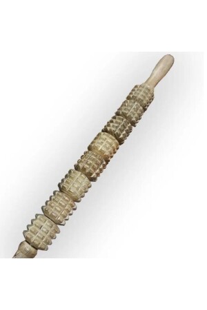Madero Therapy & Cellulite Massagestab aus Holz, Modell 8 - Naturachi