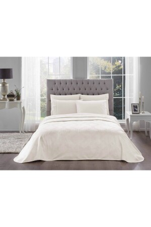 Madison Jacquard Double Pique Set Ecru - Taç