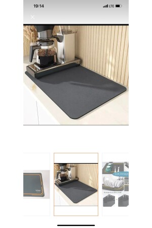 Magic Countertop Dish Washing Mat Drying Mat 40x50 Cm - Küçük Ew