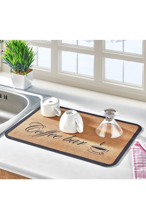 Magic Dish Washing Mat Drying Mat 45x30 Dish Drying Mat Foldable Counter Top Pad - Küçük Ew