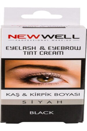 Magic Eyebrow Eyelash Dye-black - Makeover