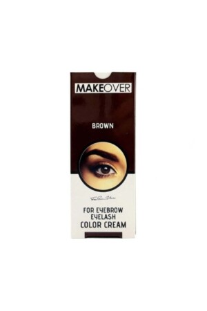 Magic Eyebrow Eyelash Dye-brown - Makeover