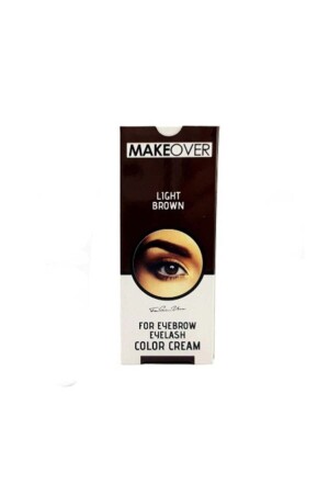 Magic Eyebrow Eyelash Dye-light Brown - Makeover