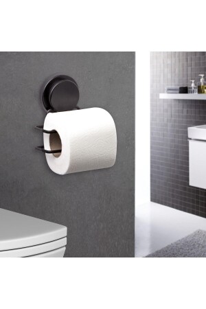 Magic Fix Magic Adhesive Black Lux WC Paper Holder MGS-708 - Okyanus Home