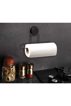 Magic Fix Magic Sticky Black Paper Towel Holder - Okyanus Home