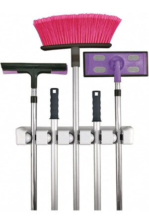 Magic Handle Mop Holder Hanger-Multi-Purpose Wall Mounted - Lerato