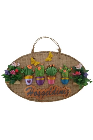 Magic of Flowers Türornament „Willkommen“ mit Schriftzug Mix50761 - Mixperi