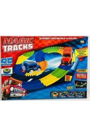 Magic Trucks 384 Parça Raylı Pist FO-8020 - Kayyum Oyuncak