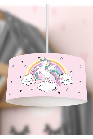 Magic Unicorn Children's Room Pendant Lamp Chandelier - Rivaistanbul