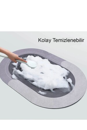 Magischer Wasserabsorber, sofort trocknende Badematte, rutschfeste Unterseite, geruchsfrei, Mikrofaser-Badematte EveFixbny96214 - EveFix