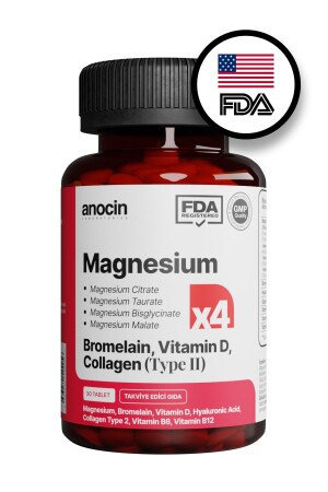 MAGNESIUM. ACID+D+B12+B6 - Anocin