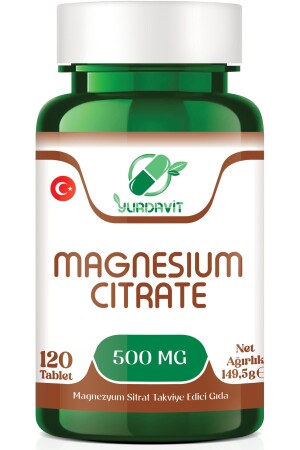 Magnesium Citrate 500 Mg 120 Tablets Magnesium Citrate guliz1 - Yurdavit