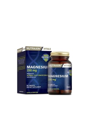 Magnesium Citrate - Magnesium Supplement 250 Mg - Nutraxin