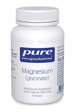 Magnesium (GLYCINATE) 60 Capsules - Pure Encapsulations