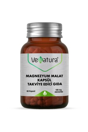 Magnesium Malate Food Supplement 60 Capsules - Venatura