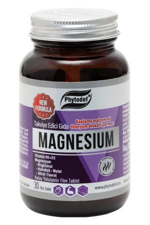 Magnesium Vitamin B6 D3 – 30 Tabletten (MAGNESIUM) PHYTDFMGNSYM - Phytodef