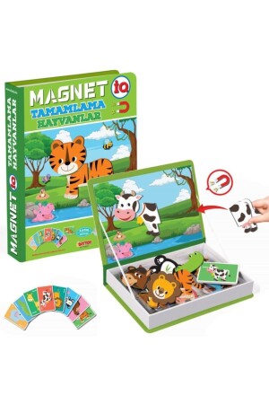 Magnetic Animal Completion Game 110413 - Diytoy