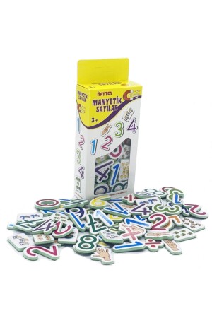 MAGNETIC NUMBERS - LEARNING AND RECOGNIZING NUMBERS - Silya