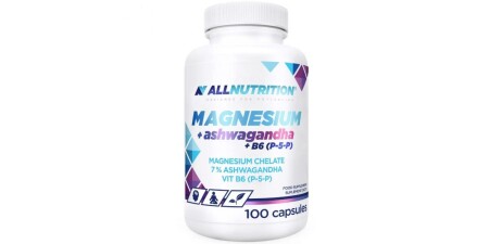 Magnezyum + Ashwagandha + B6 (P-5-P) - POWERBODY