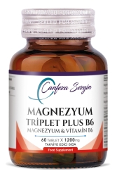 Magnesium Triplet Plus B6 Magnesium & Vitamin B6 MGN1 - Canfeza Sezgin