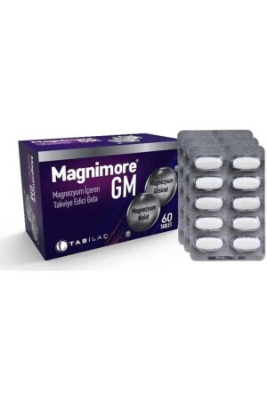 Magnimore Gm Nahrungsergänzungsmittel mit Magnesium 8680133000676 - Tab İlaç
