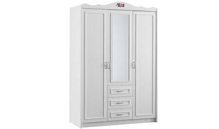 Magnolia 3 Door Wardrobe - Cadde Yıldız