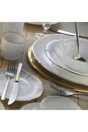 Magnolia Gold Geschirrset 60-teilig 58YMT000314 - EVALIZA