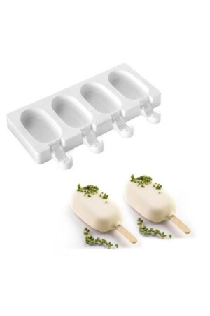 Magnum 4-Piece Silicone Ice Cream Mold Large Size - - Myebi