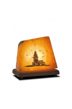 Maiden's Tower Embroidered Salt Lamp Ank35 - YAREN TUZ LAMBA