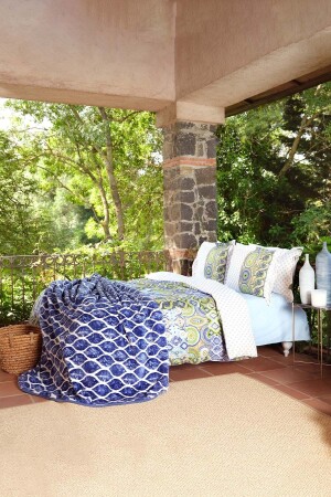 Majolica Purple Double Duvet Cover Spanish Blanket Set 200. 21. 01. 0028 - Karaca Home
