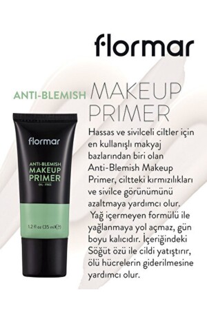 Make-up-Primer zur Vorbeugung von Rötungen – Make-up-Primer gegen Hautunreinheiten – 000-8690604534692 - Flormar