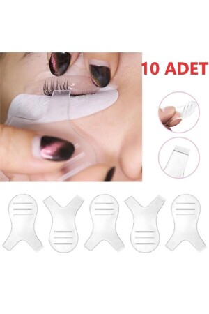 Makeup Eyelash Extension Y Apparatus Eyelash Perm Comb 10 Pcs - Sinka