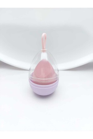 Makeup Sponge 1 Piece - Egg Storage Box Colorful - Sevru