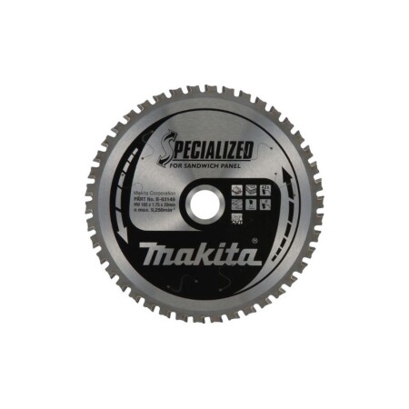 MAKITA 52T 165x20mm laminat kesme diski - Makita Accessories