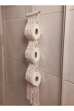 Makrome 3 Lü Havluluk-peçetelik hobittu141 - hobittu