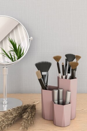 Makyaj Organizer Ve Fırçalık Çok Amaçlı Düzenleyici - Pufwin Home