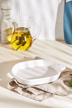 Malia Oval White Oven Dish 24 Cm 153. 03. 06. 9848 - Karaca