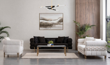 Malibu Living Room Set - Cadde Yıldız