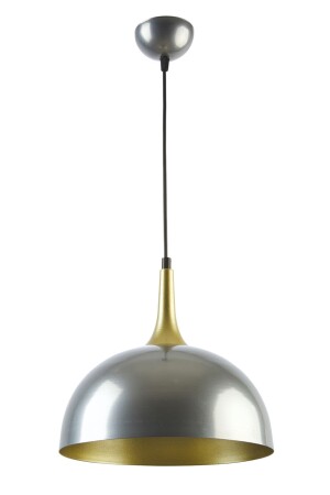 Manila Modern Gray Interior Antique Retro Metal Pendant Cafe - Kitchen Single Chandelier MANİLASARKITT - Fer Avize