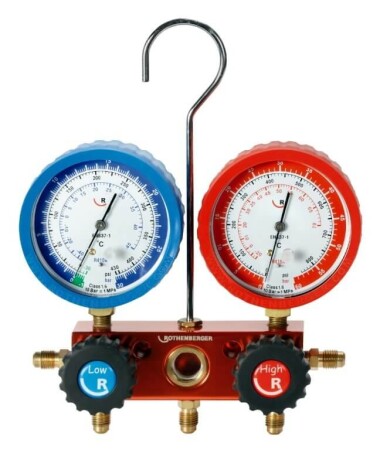 Manometer ROTHENBERGER, 2-zweigig - Rothenberger