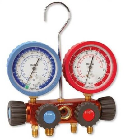 Manometer ROTHENBERGER, 4-branch - Rothenberger
