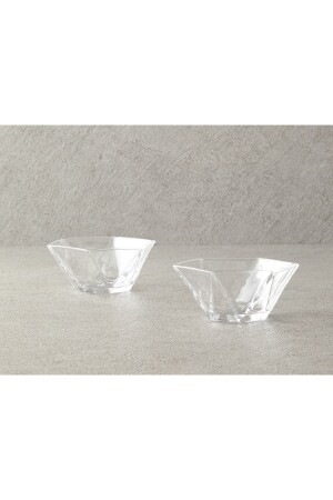 Mara Glass 2-Piece Bowl Transparent - English Home