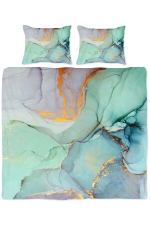 Marble Double Duvet Cover Set HGCS11 - Helen George