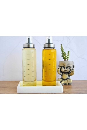 Marble Oil Can Coaster & Presentation Tray KYR-1009 - KYRDESIGN