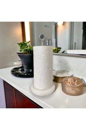 Marble Paper Towel Holder Napkin Holder - Thk Store