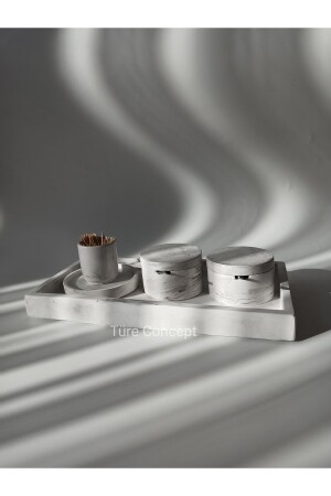 Marble Patterned Salt and Pepper Shakers Set TR122 - Ture Concept