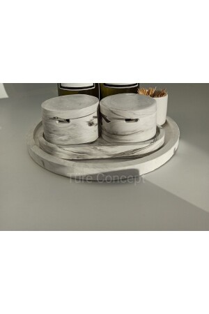 Marble Patterned Salt & Pepper Shakers - Spice Set TR115 - Ture Concept