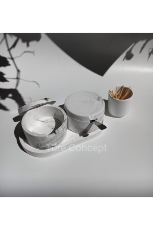 Marble Patterned Salt Shaker Pepper Shaker Spice Set TR150 - Ture Concept