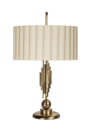 Marche Mka-01 Antique Matte Gold Metal Lampshade - Cream Cream MRCHABJ002 - Vinner